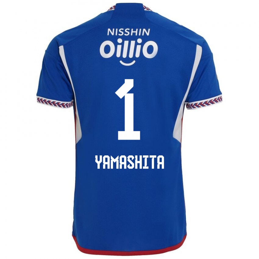 Lapset Shoma Yamashita #1 Sininen Valkoinen Punainen Kotipaita 2024/25 Lyhythihainen Paita T-Paita