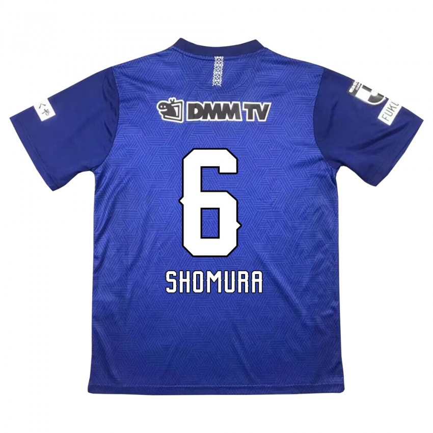 Lapset Tomoki Shomura #6 Tummansininen Kotipaita 2024/25 Lyhythihainen Paita T-Paita