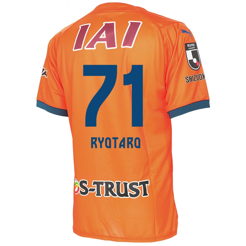 Lapset Ryotaro Nakamura #71 Oranssi Sininen Kotipaita 2024/25 Lyhythihainen Paita T-Paita