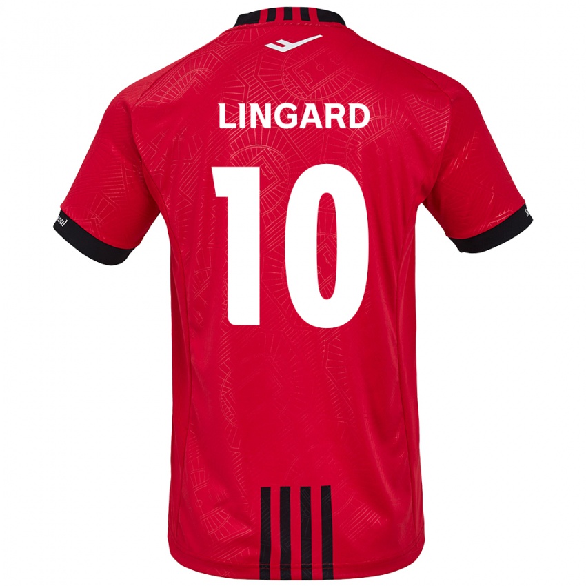 Lapset Jesse Lingard #10 Punamusta Kotipaita 2024/25 Lyhythihainen Paita T-Paita