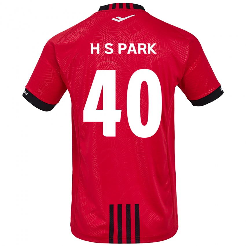 Lapset Seong-Hun Park #40 Punamusta Kotipaita 2024/25 Lyhythihainen Paita T-Paita