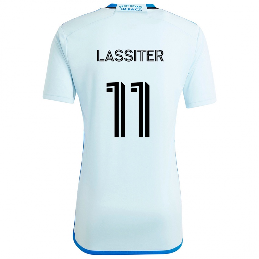 Lapset Ariel Lassiter #11 Jäänsininen Vieraspaita 2024/25 Lyhythihainen Paita T-Paita