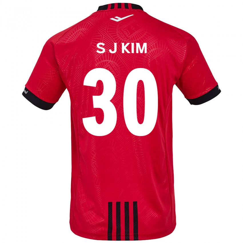 Miesten Ju-Sung Kim #30 Punamusta Kotipaita 2024/25 Lyhythihainen Paita T-Paita