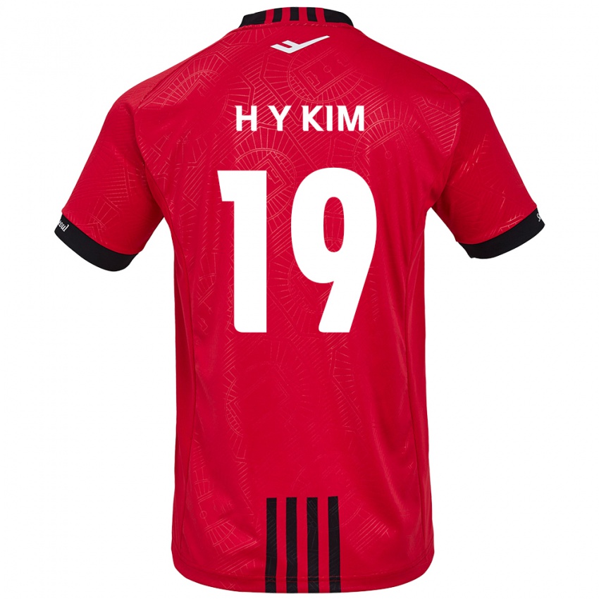 Miesten Yong-Hyuk Kim #19 Punamusta Kotipaita 2024/25 Lyhythihainen Paita T-Paita