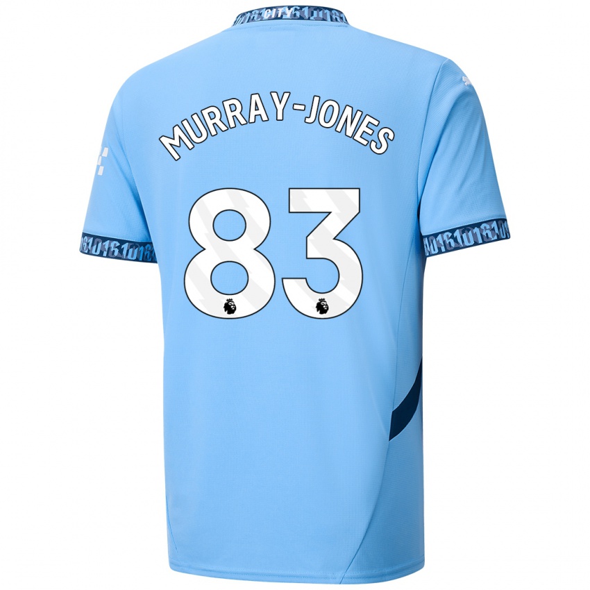 Lapset George Murray-Jones #83 Tummansininen Kotipaita 2024/25 Lyhythihainen Paita T-Paita