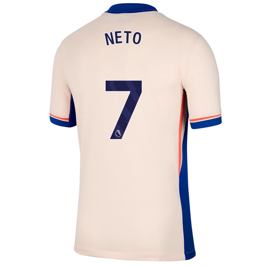 Lapset Pedro Neto #7 Vaalea Beige Vieraspaita 2024/25 Lyhythihainen Paita T-Paita