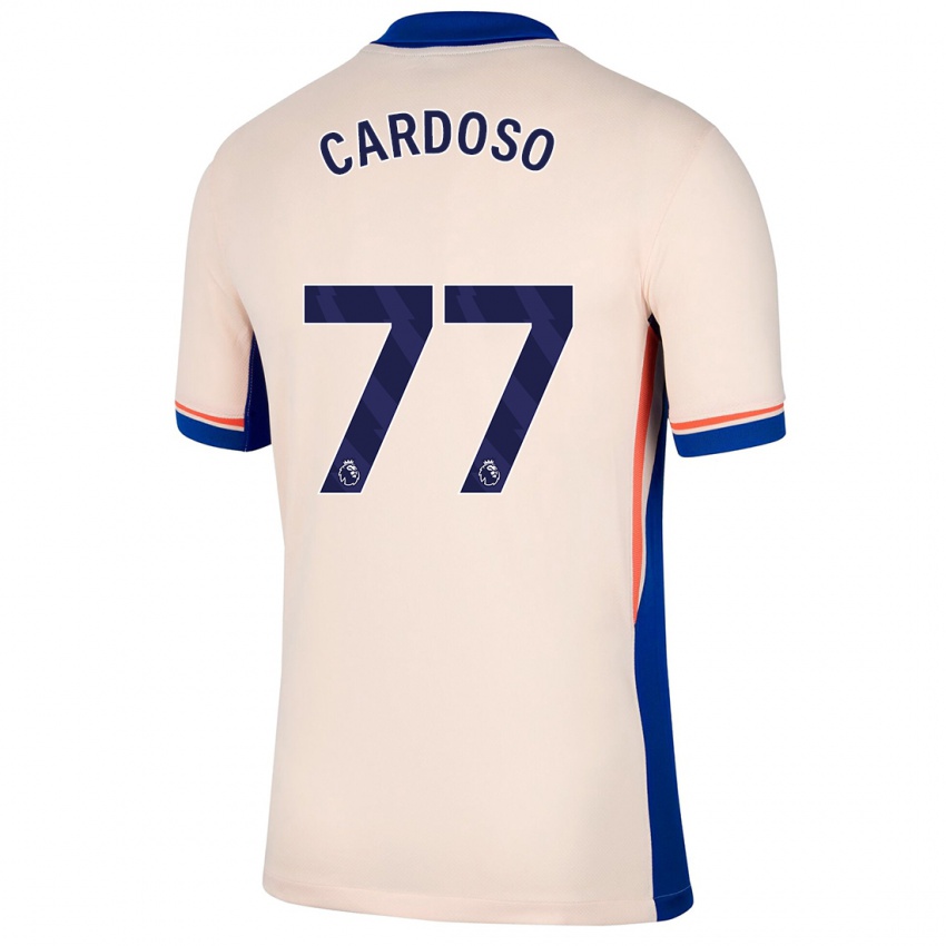 Lapset Leo Cardoso #77 Vaalea Beige Vieraspaita 2024/25 Lyhythihainen Paita T-Paita