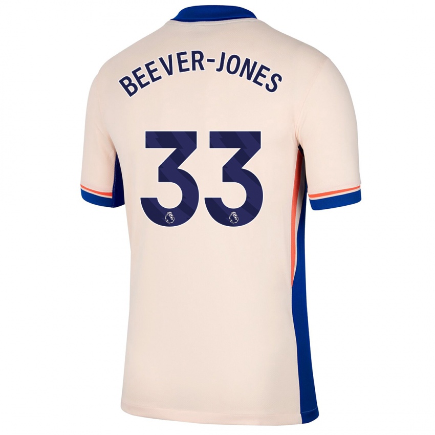 Lapset Aggie Beever-Jones #33 Vaalea Beige Vieraspaita 2024/25 Lyhythihainen Paita T-Paita