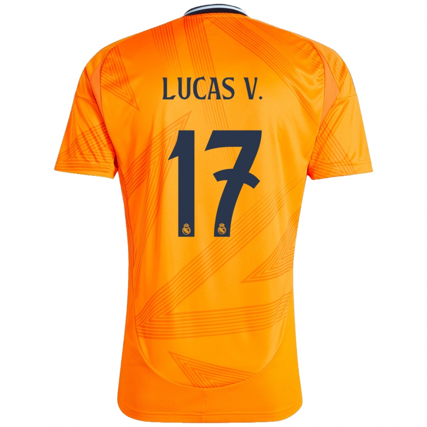 Lapset Lucas Vazquez #17 Oranssi Vieraspaita 2024/25 Lyhythihainen Paita T-Paita