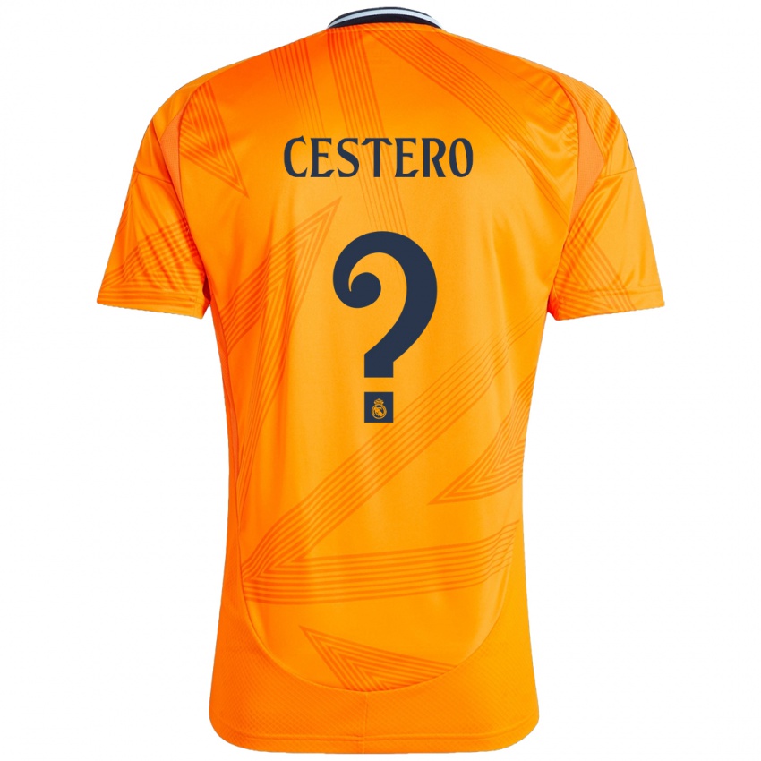 Lapset Jorge Cestero #0 Oranssi Vieraspaita 2024/25 Lyhythihainen Paita T-Paita