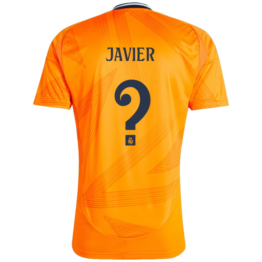 Lapset Javier Navarro #0 Oranssi Vieraspaita 2024/25 Lyhythihainen Paita T-Paita