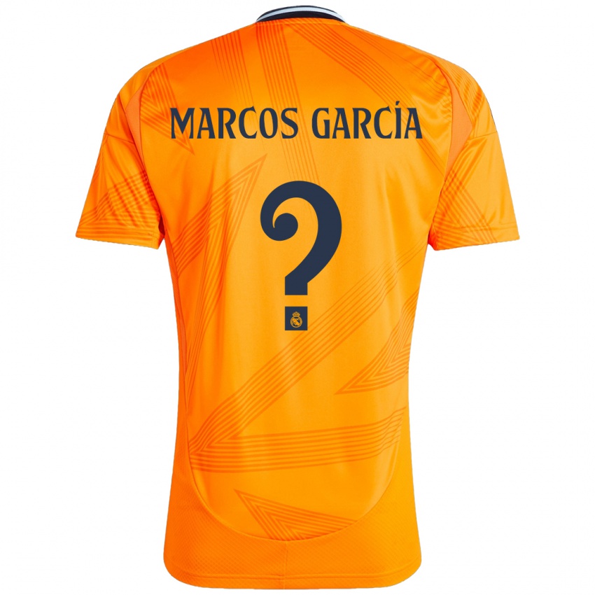 Lapset Marcos García #0 Oranssi Vieraspaita 2024/25 Lyhythihainen Paita T-Paita