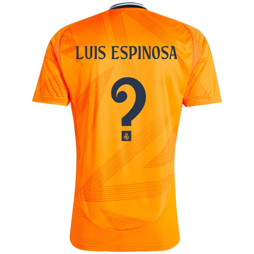 Lapset José Luis Espinosa #0 Oranssi Vieraspaita 2024/25 Lyhythihainen Paita T-Paita