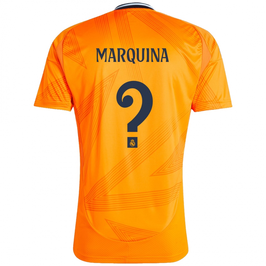 Lapset Guillermo Marquina #0 Oranssi Vieraspaita 2024/25 Lyhythihainen Paita T-Paita