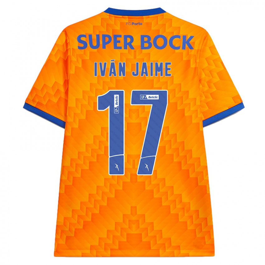 Lapset Iván Jaime #17 Oranssi Vieraspaita 2024/25 Lyhythihainen Paita T-Paita