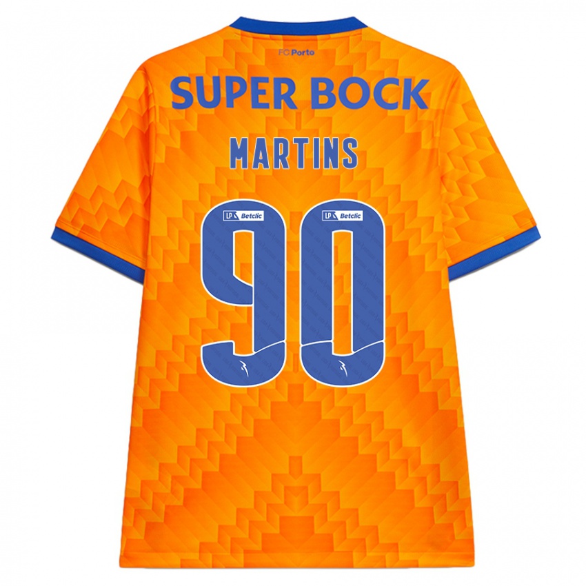 Lapset Gil Martins #90 Oranssi Vieraspaita 2024/25 Lyhythihainen Paita T-Paita