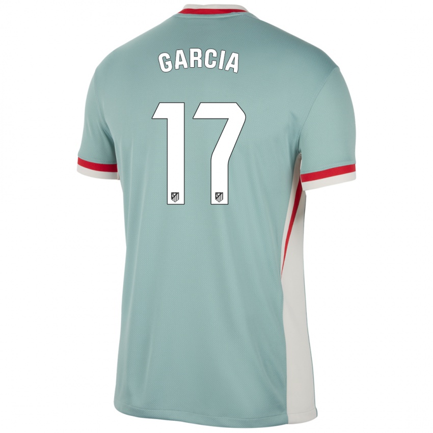 Lapset Gaby García #17 Vaalea Beige Sininen Vieraspaita 2024/25 Lyhythihainen Paita T-Paita