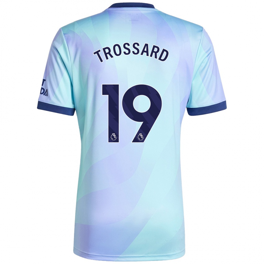 Lapset Leandro Trossard #19 Aqua Kolmas Sarja 2024/25 Lyhythihainen Paita T-Paita