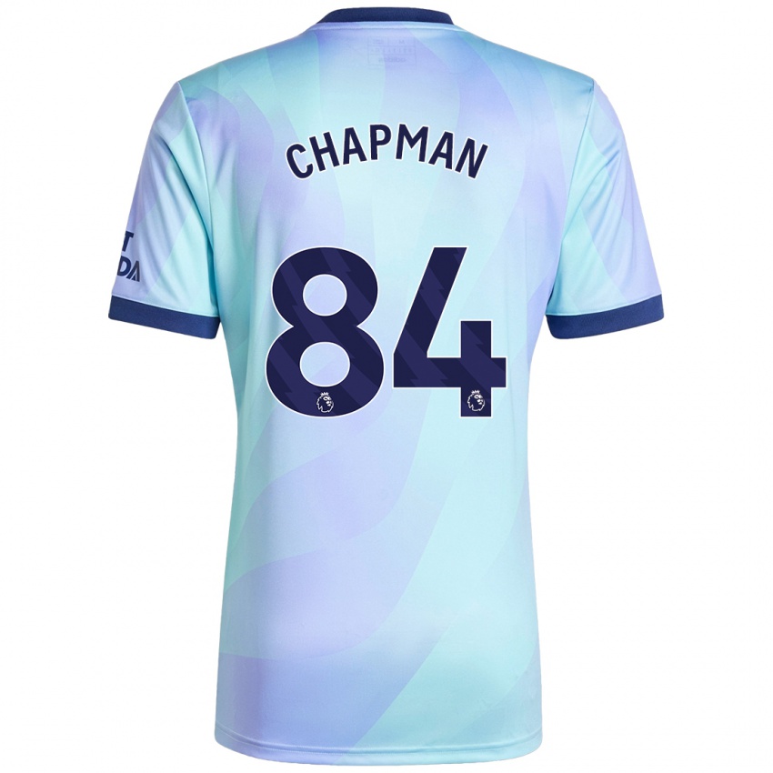 Lapset Samuel Chapman #84 Aqua Kolmas Sarja 2024/25 Lyhythihainen Paita T-Paita