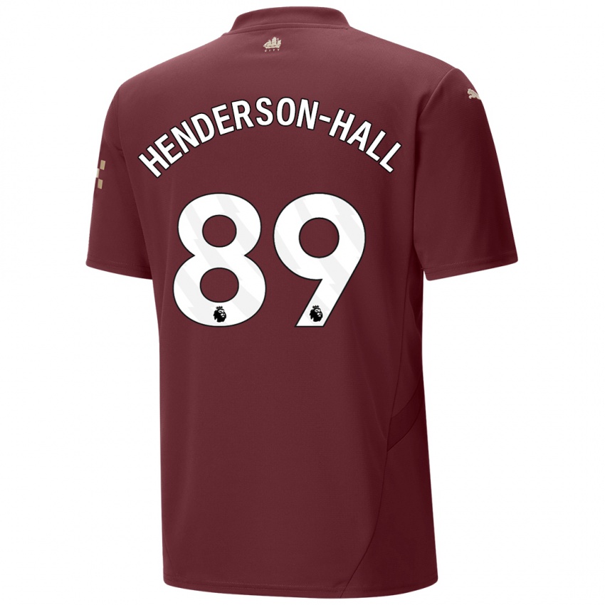 Lapset Matty Henderson-Hall #89 Kastanjanruskea Kolmas Sarja 2024/25 Lyhythihainen Paita T-Paita