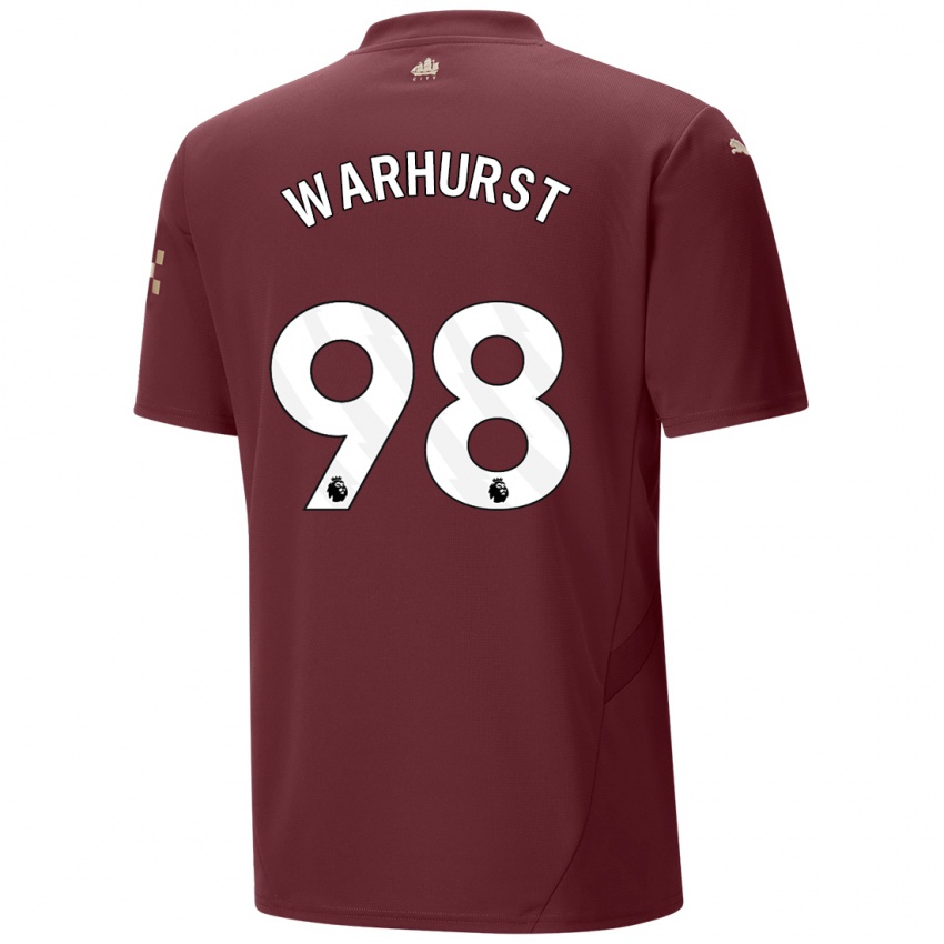 Lapset Matthew Warhurst #98 Kastanjanruskea Kolmas Sarja 2024/25 Lyhythihainen Paita T-Paita