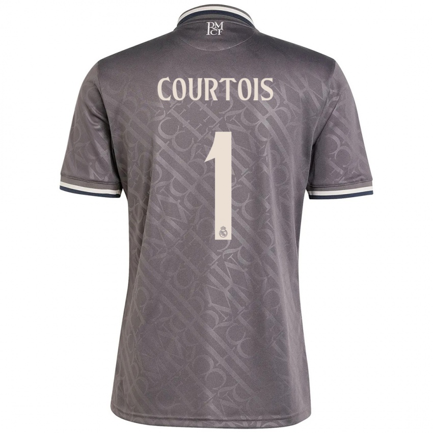 Lapset Thibaut Courtois #1 Puuhiili Kolmas Sarja 2024/25 Lyhythihainen Paita T-Paita