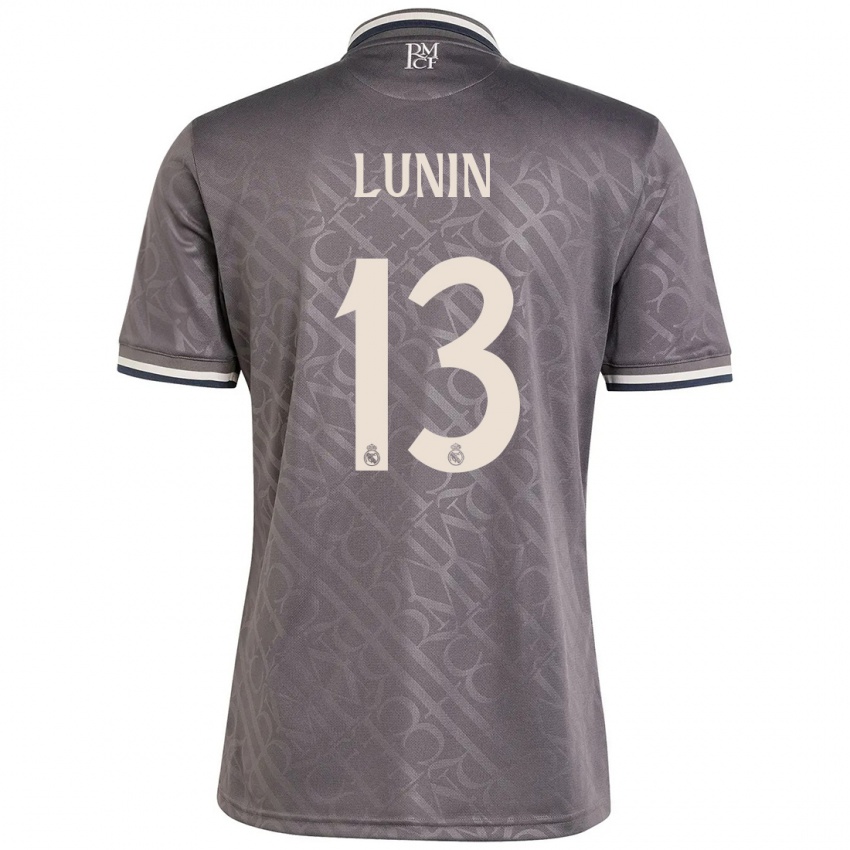 Lapset Andriy Lunin #13 Puuhiili Kolmas Sarja 2024/25 Lyhythihainen Paita T-Paita