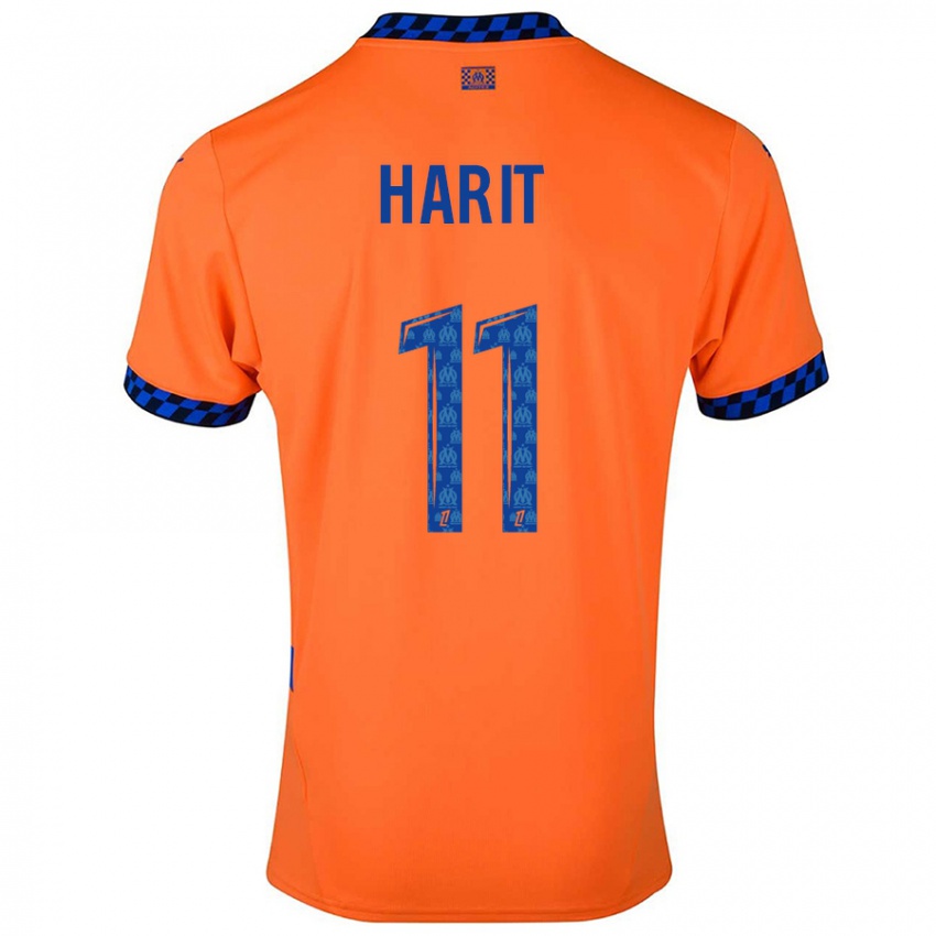 Lapset Amine Harit #11 Oranssi Tummansininen Kolmas Sarja 2024/25 Lyhythihainen Paita T-Paita