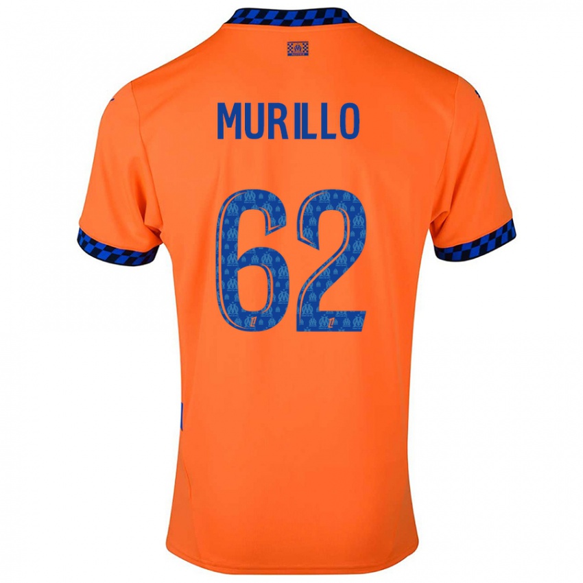 Lapset Amir Murillo #62 Oranssi Tummansininen Kolmas Sarja 2024/25 Lyhythihainen Paita T-Paita