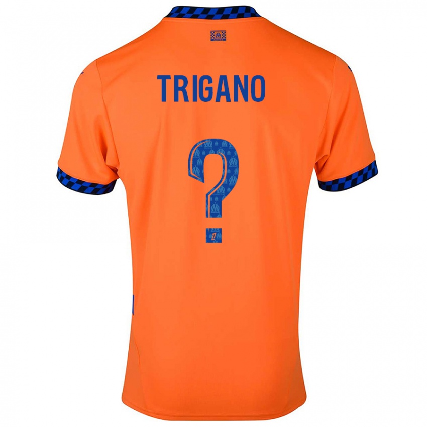 Lapset Paolo Trigano #0 Oranssi Tummansininen Kolmas Sarja 2024/25 Lyhythihainen Paita T-Paita