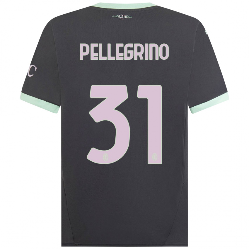 Lapset Marco Pellegrino #31 Harmaa Kolmas Sarja 2024/25 Lyhythihainen Paita T-Paita