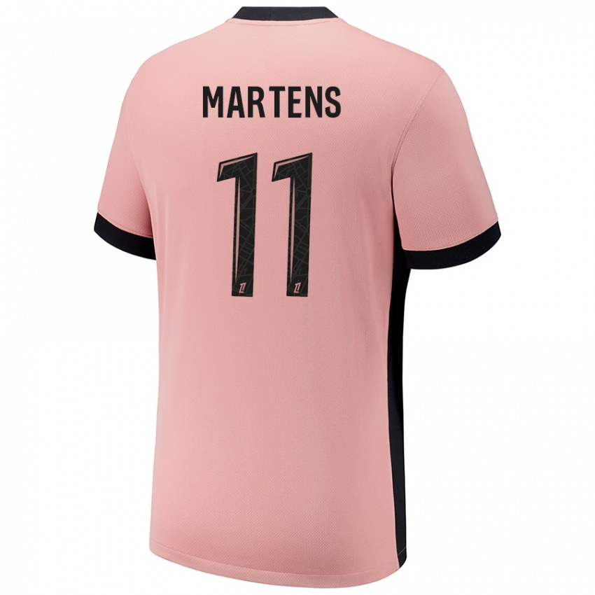 Lapset Lieke Martens #11 Ruosteen Pinkki Kolmas Sarja 2024/25 Lyhythihainen Paita T-Paita