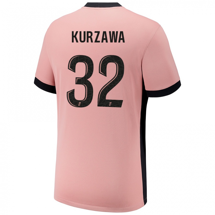 Lapset Layvin Kurzawa #32 Ruosteen Pinkki Kolmas Sarja 2024/25 Lyhythihainen Paita T-Paita