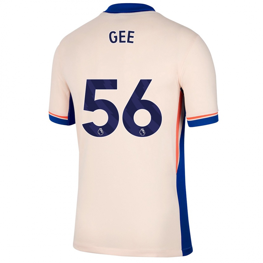 Miesten Billy Gee #56 Vaalea Beige Vieraspaita 2024/25 Lyhythihainen Paita T-Paita