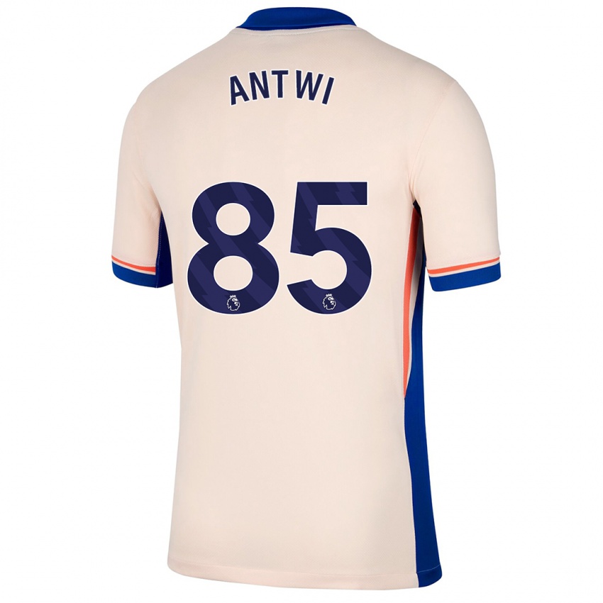 Naisten Genesis Antwi #85 Vaalea Beige Vieraspaita 2024/25 Lyhythihainen Paita T-Paita