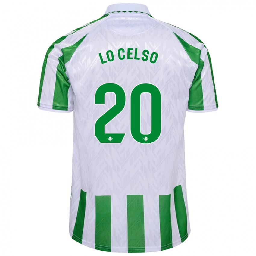 Lapset Giovani Lo Celso #20 Valkoinen Sininen Kotipaita 2024/25 Lyhythihainen Paita T-Paita