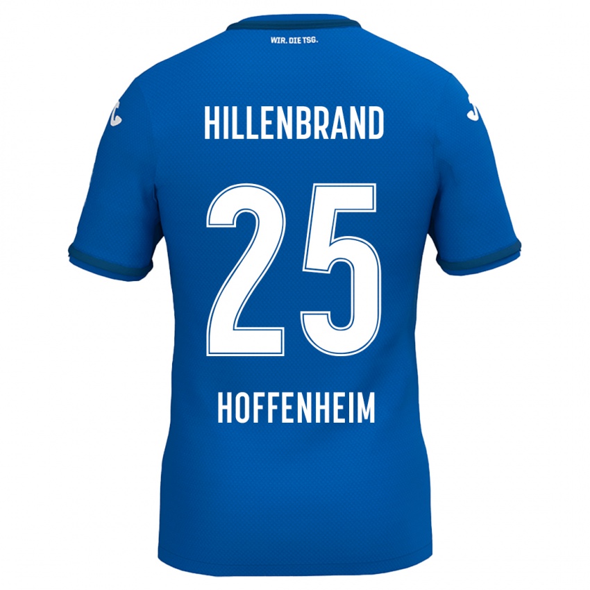 Lapset Jack Hillenbrand #25 Kuninkaallinen Sininen Kotipaita 2024/25 Lyhythihainen Paita T-Paita