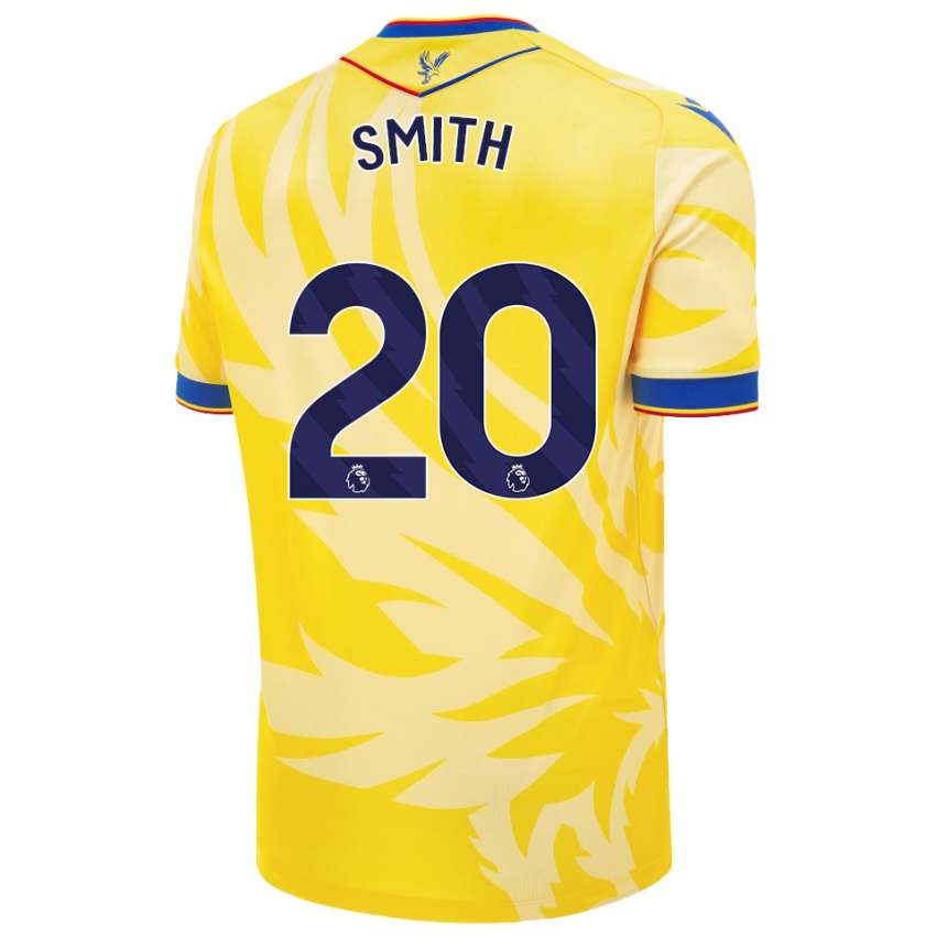 Lapset Hope Smith #20 Keltainen Vieraspaita 2024/25 Lyhythihainen Paita T-Paita