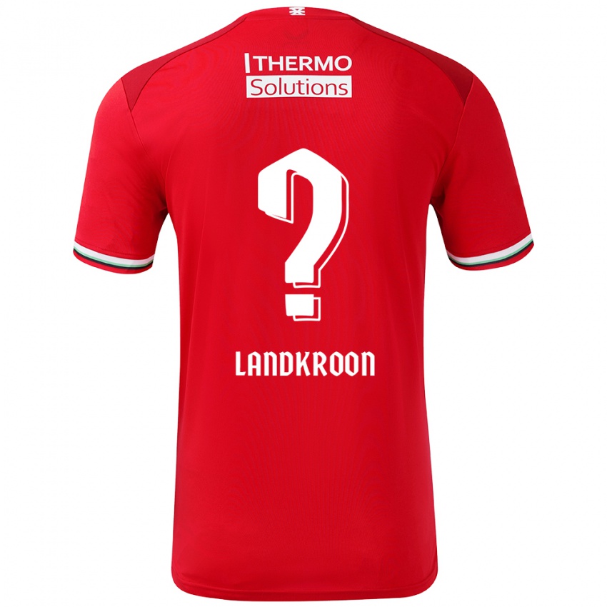 Lapset Kick Landkroon #0 Punainen Valkoinen Kotipaita 2024/25 Lyhythihainen Paita T-Paita