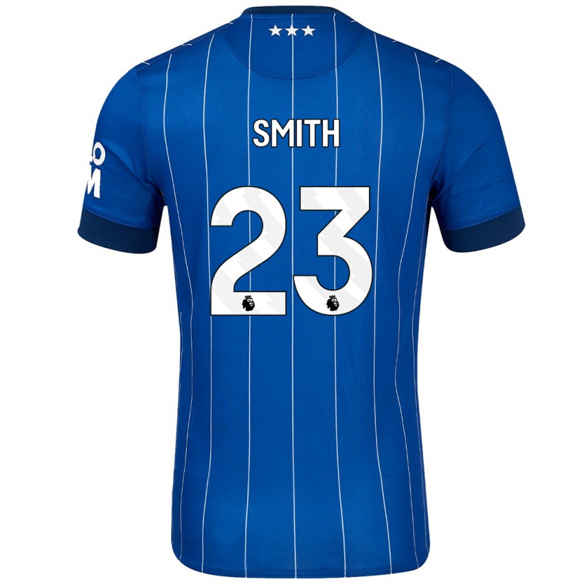 Naisten Abbi Smith #23 Tummansininen Kotipaita 2024/25 Lyhythihainen Paita T-Paita