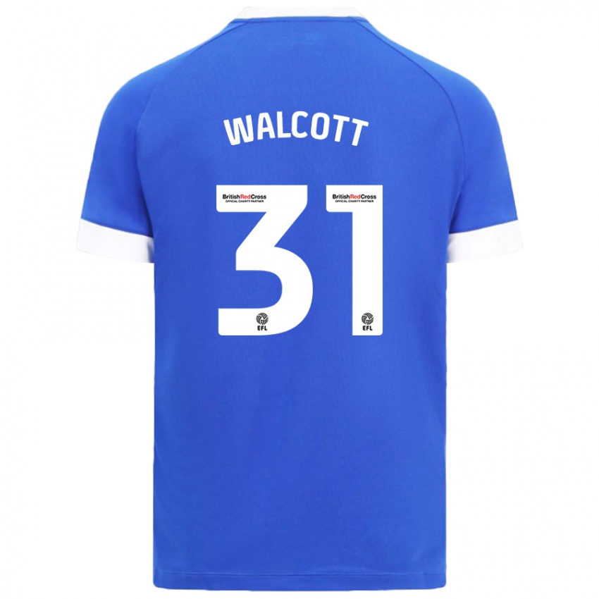 Lapset Malachi Fagan Walcott #31 Taivaansininen Kotipaita 2024/25 Lyhythihainen Paita T-Paita