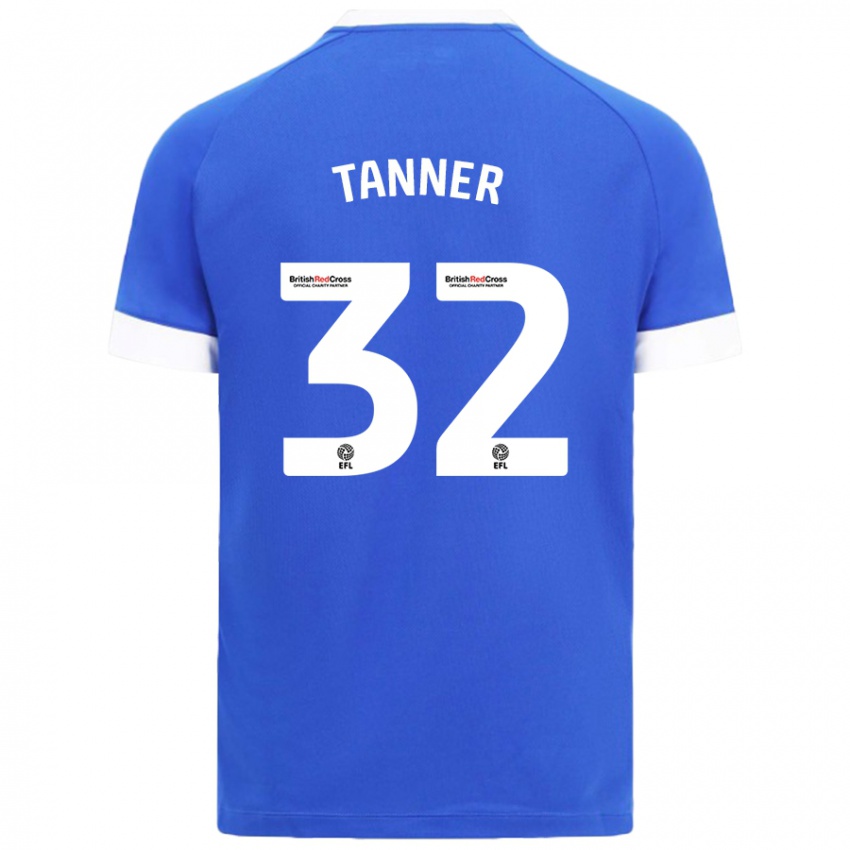 Lapset Ollie Tanner #32 Taivaansininen Kotipaita 2024/25 Lyhythihainen Paita T-Paita