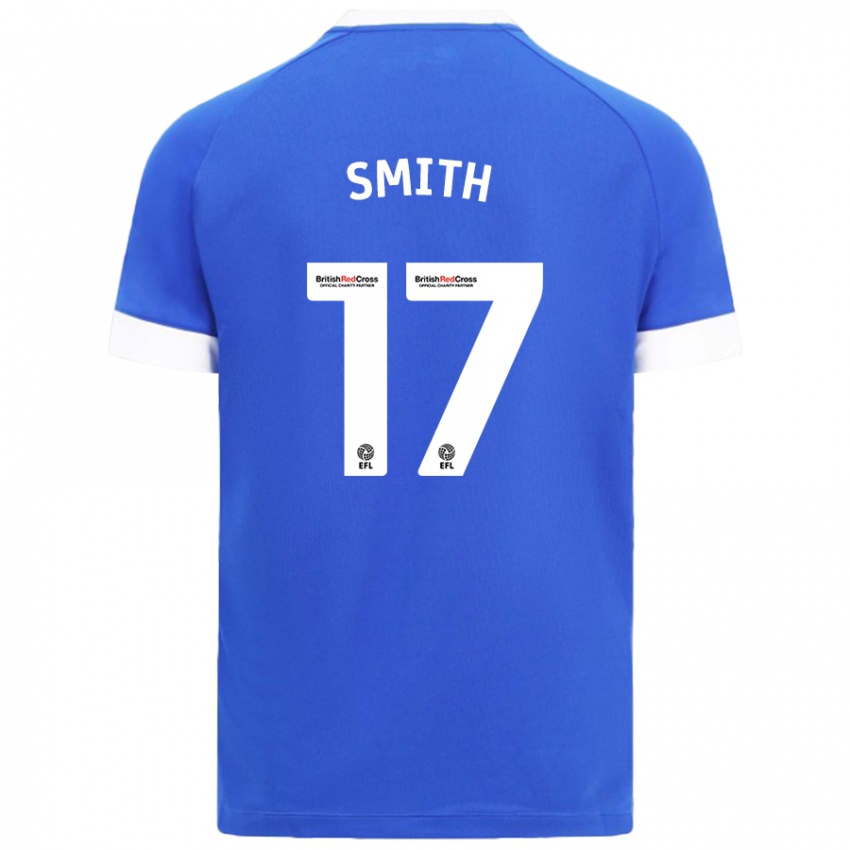 Lapset Hollie Smith #17 Taivaansininen Kotipaita 2024/25 Lyhythihainen Paita T-Paita