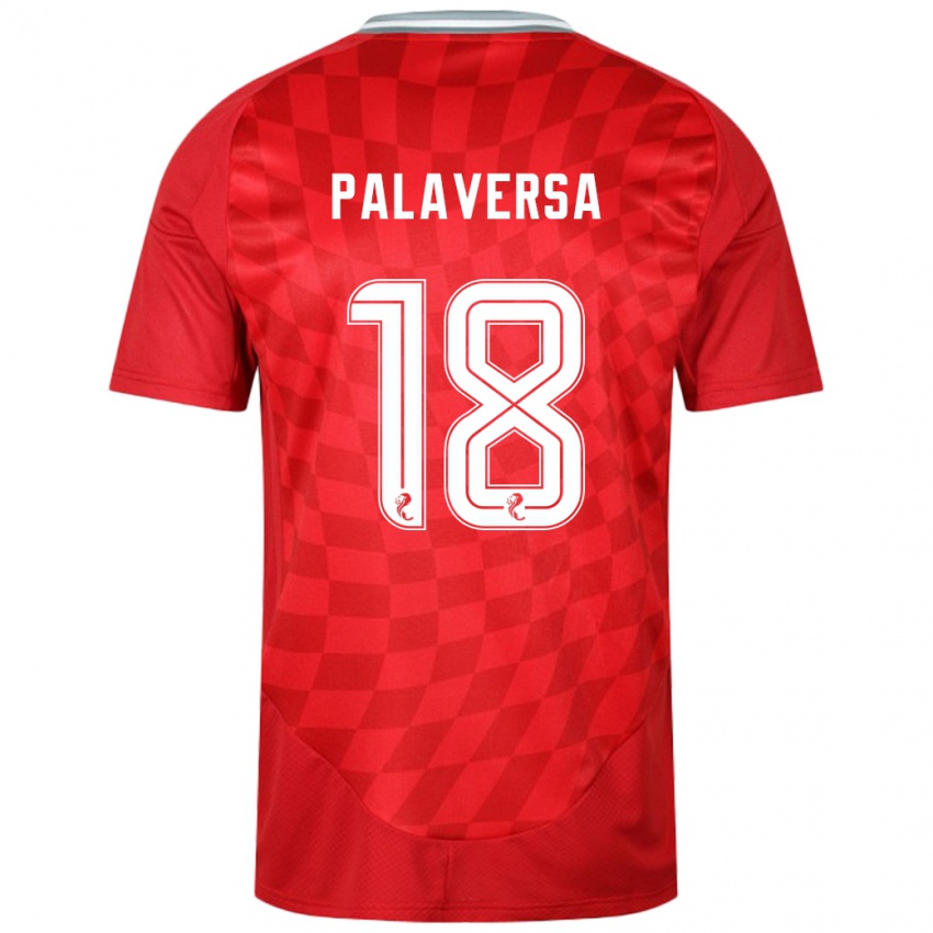 Lapset Ante Palaversa #18 Punainen Kotipaita 2024/25 Lyhythihainen Paita T-Paita