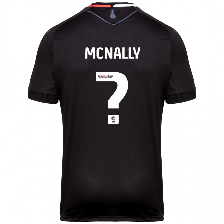 Lapset Tommy Mcnally #0 Musta Vieraspaita 2024/25 Lyhythihainen Paita T-Paita