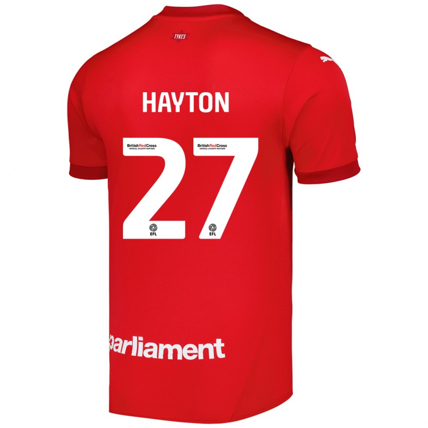 Lapset Adam Hayton #27 Punainen Kotipaita 2024/25 Lyhythihainen Paita T-Paita