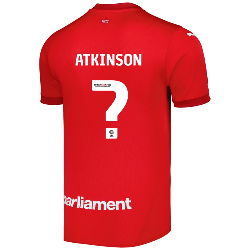 Lapset Aaron Atkinson #0 Punainen Kotipaita 2024/25 Lyhythihainen Paita T-Paita