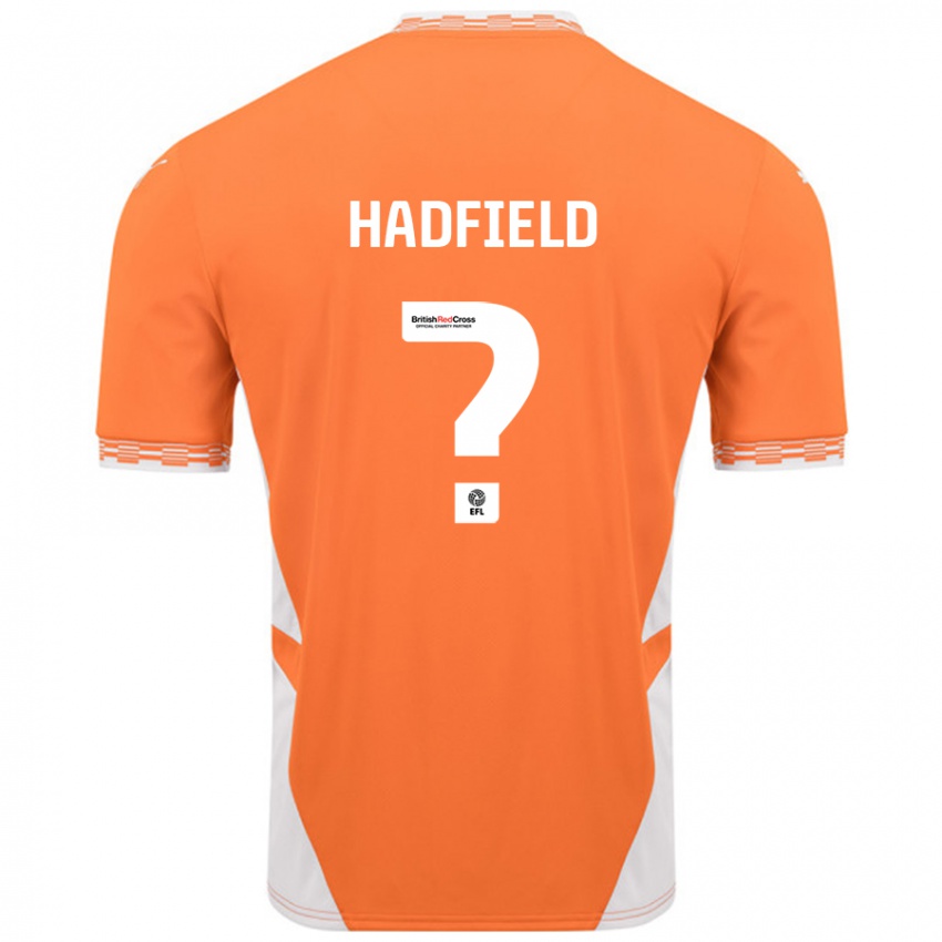 Lapset Milly Hadfield #0 Oranssi Valkoinen Kotipaita 2024/25 Lyhythihainen Paita T-Paita