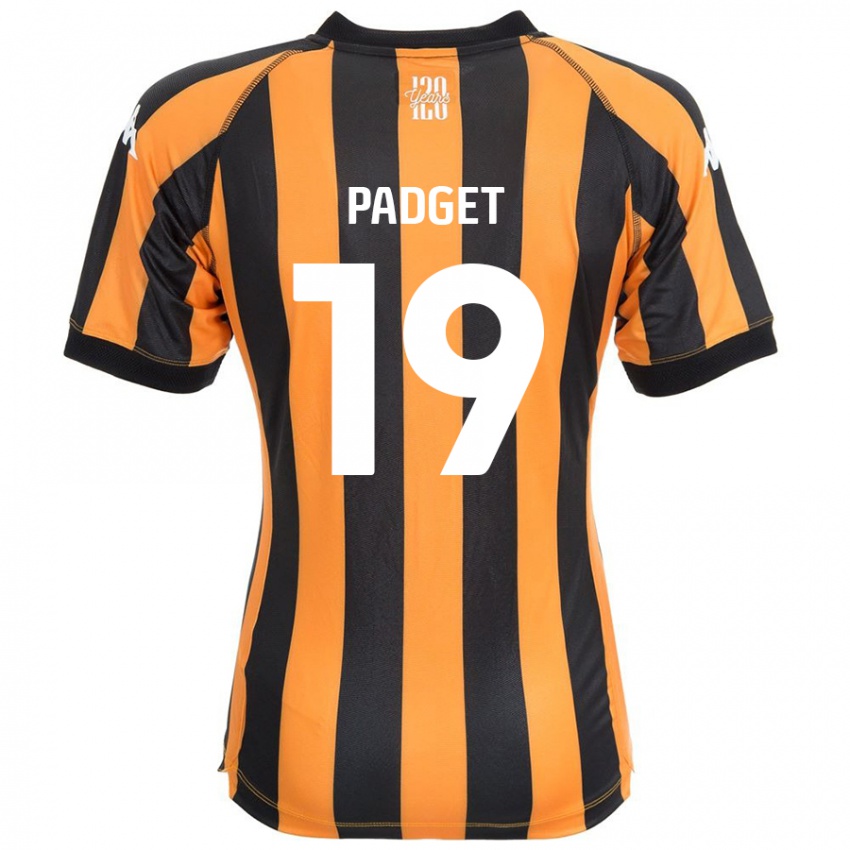 Lapset Bethany Padget #19 Musta Amber Kotipaita 2024/25 Lyhythihainen Paita T-Paita