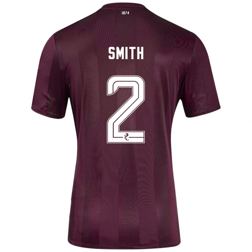 Lapset Lucas Smith #2 Burgundia Kotipaita 2024/25 Lyhythihainen Paita T-Paita